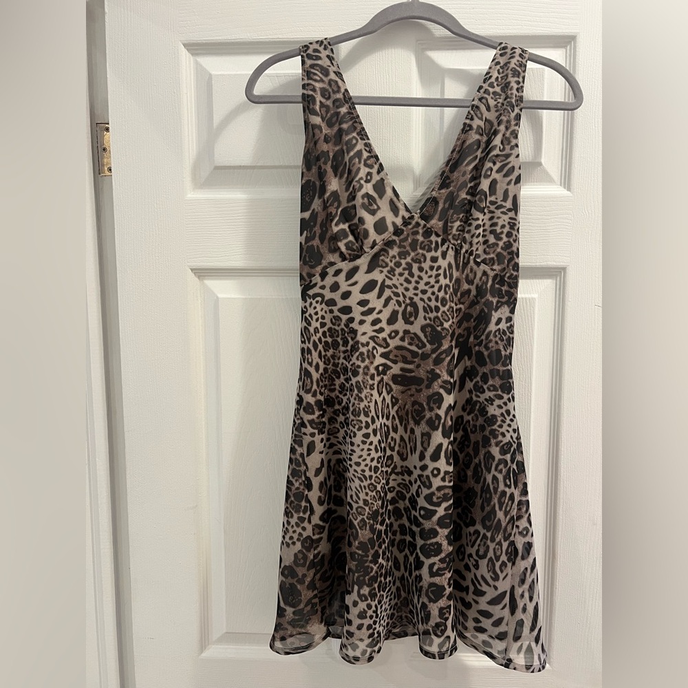Princess Polly Cheetah Print Dress